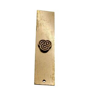 Vintage Celtic Knot 12Kt Gold Filled Tie Clip Bar